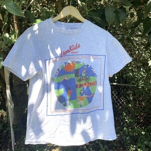 Vintage 90s grey shirt